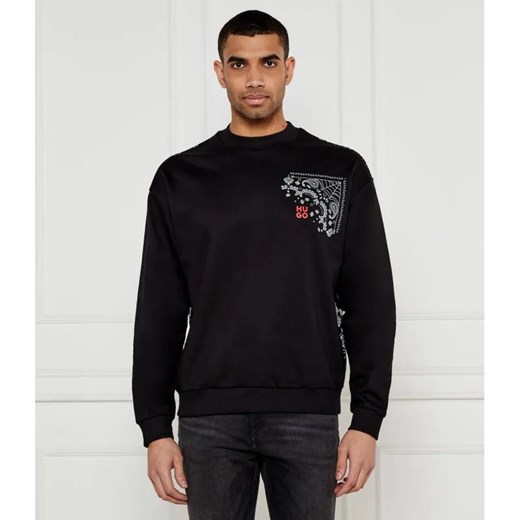 HUGO Bluza Derumkek | Regular Fit ze sklepu Gomez Fashion Store w kategorii Bluzy męskie - zdjęcie 185010606