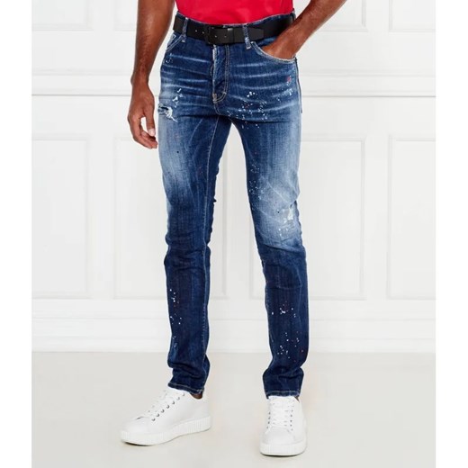 Dsquared2 Jeansy Cool guy jean | Slim Fit ze sklepu Gomez Fashion Store w kategorii Jeansy męskie - zdjęcie 185010638