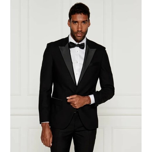 HUGO Wełniana marynarka Henry | Slim Fit ze sklepu Gomez Fashion Store w kategorii Marynarki męskie - zdjęcie 185010795