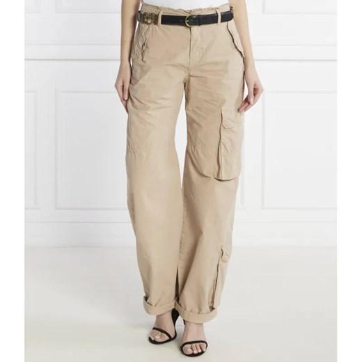 Pinko Spodnie MALAGA | Regular Fit ze sklepu Gomez Fashion Store w kategorii Spodnie damskie - zdjęcie 185010818