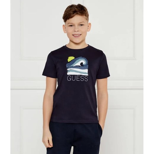 Guess T-shirt | Regular Fit ze sklepu Gomez Fashion Store w kategorii T-shirty chłopięce - zdjęcie 185010839