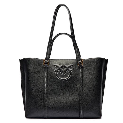 Pinko Skórzana shopperka MIRANDA SHOPPER BIG ze sklepu Gomez Fashion Store w kategorii Torby Shopper bag - zdjęcie 185010877