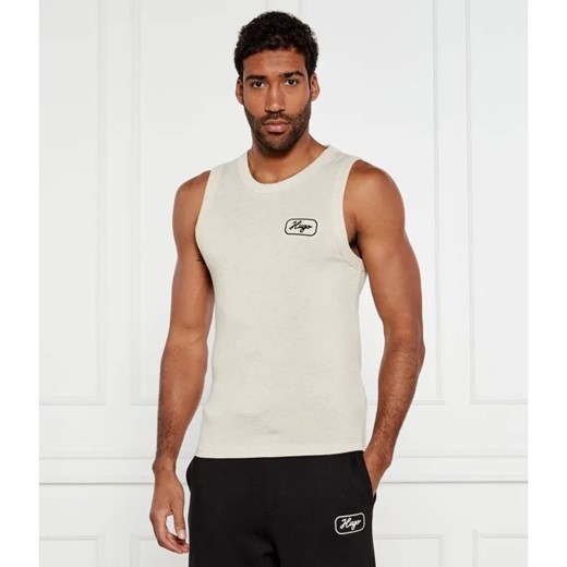 Hugo Blue Tank top Numash | Regular Fit ze sklepu Gomez Fashion Store w kategorii T-shirty męskie - zdjęcie 185010978