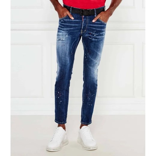 Dsquared2 Jeansy Skater Jean | Tapered fit ze sklepu Gomez Fashion Store w kategorii Jeansy męskie - zdjęcie 185011119