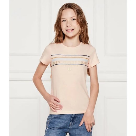 Guess T-shirt | Regular Fit ze sklepu Gomez Fashion Store w kategorii Bluzki dziewczęce - zdjęcie 185011259