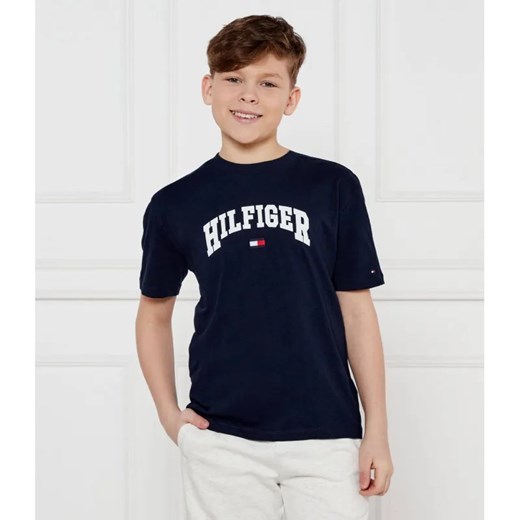Tommy Hilfiger T-shirt | Regular Fit ze sklepu Gomez Fashion Store w kategorii T-shirty chłopięce - zdjęcie 185011286