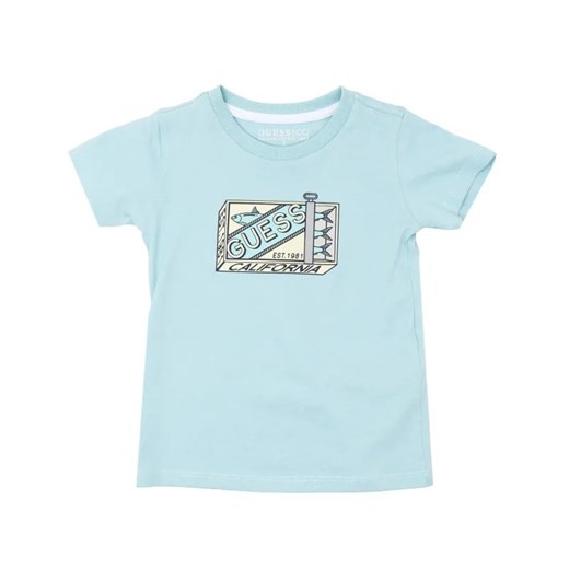 Guess T-shirt | Regular Fit ze sklepu Gomez Fashion Store w kategorii T-shirty chłopięce - zdjęcie 185011316