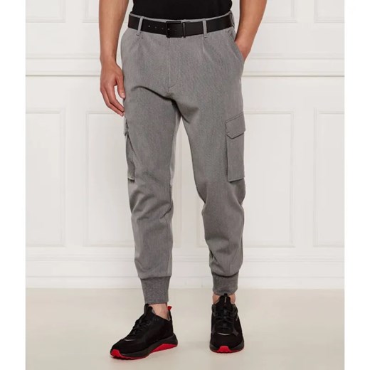 HUGO Spodnie cargo Glavin241 | Slim Fit ze sklepu Gomez Fashion Store w kategorii Spodnie męskie - zdjęcie 185011317