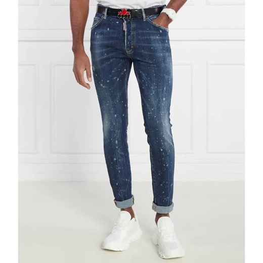 Dsquared2 Jeansy Cool guy jean | Slim Fit ze sklepu Gomez Fashion Store w kategorii Jeansy męskie - zdjęcie 185011327