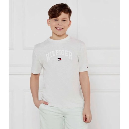 Tommy Hilfiger T-shirt | Regular Fit ze sklepu Gomez Fashion Store w kategorii T-shirty chłopięce - zdjęcie 185011515