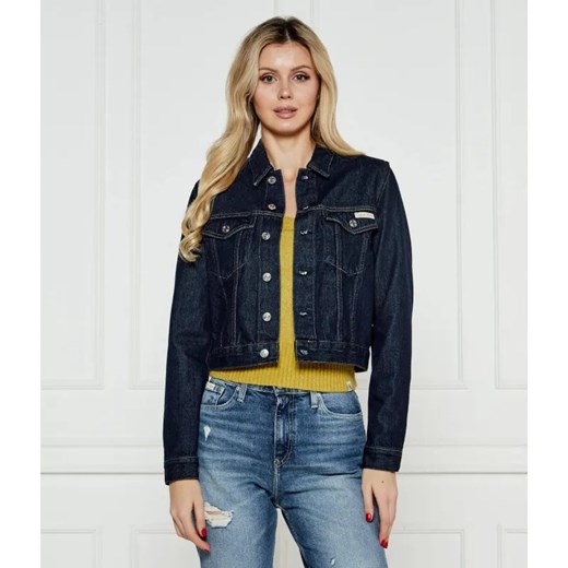 Calvin Klein Jeans Jeansowa kurtka | Cropped Fit ze sklepu Gomez Fashion Store w kategorii Kurtki damskie - zdjęcie 185011629