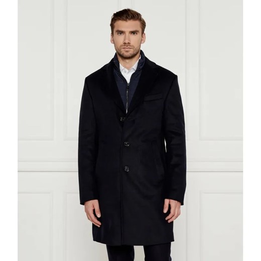 Joop! Wełniany płaszcz 2w1 17 JC-20Morris | z dodatkiem kaszmiru ze sklepu Gomez Fashion Store w kategorii Płaszcze męskie - zdjęcie 185011666