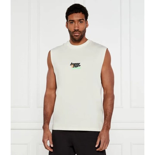 Hugo Blue Tank top Nalkiya | Regular Fit ze sklepu Gomez Fashion Store w kategorii T-shirty męskie - zdjęcie 185011768