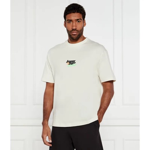 Hugo Blue T-shirt Nerperi | Oversize fit ze sklepu Gomez Fashion Store w kategorii T-shirty męskie - zdjęcie 185011845