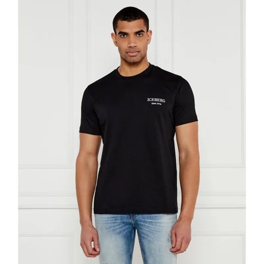 Iceberg T-shirt | Regular Fit ze sklepu Gomez Fashion Store w kategorii T-shirty męskie - zdjęcie 185011847
