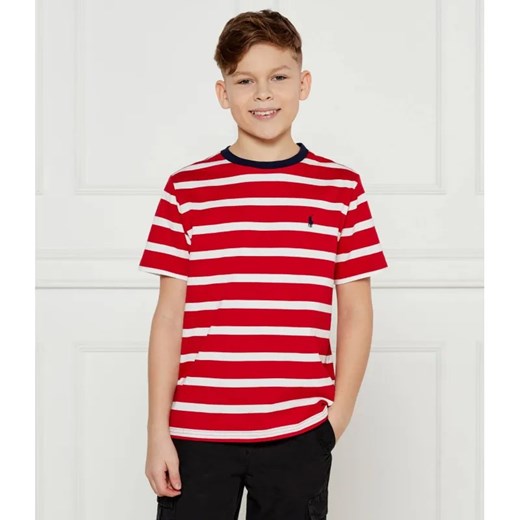 POLO RALPH LAUREN T-shirt | Regular Fit ze sklepu Gomez Fashion Store w kategorii T-shirty chłopięce - zdjęcie 185011848