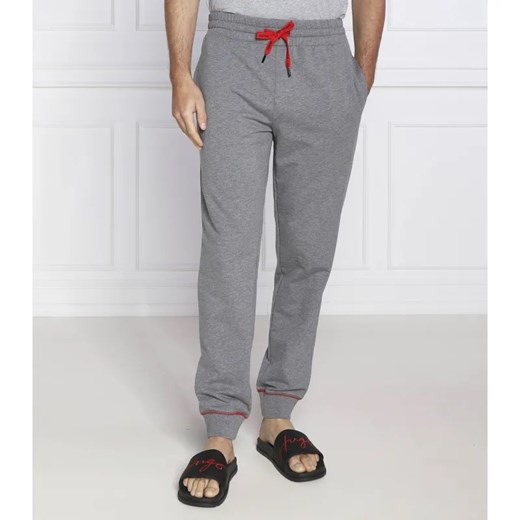 Hugo Bodywear Spodnie dresowe Monologo | Regular Fit ze sklepu Gomez Fashion Store w kategorii Spodnie męskie - zdjęcie 185011856