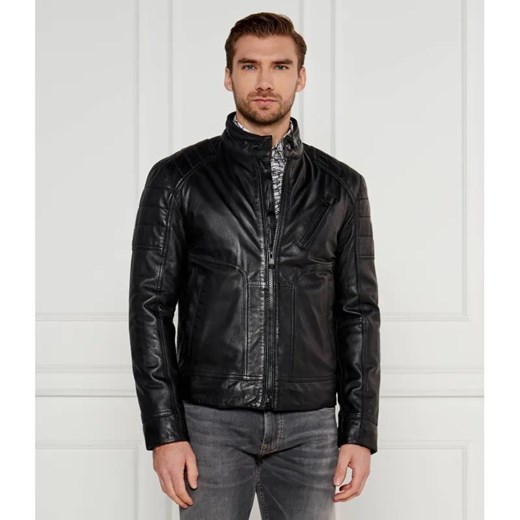 Joop! Jeans Skórzana kurtka LIMA ze sklepu Gomez Fashion Store w kategorii Kurtki męskie - zdjęcie 185011899