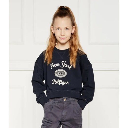 Tommy Hilfiger Bluza | Regular Fit ze sklepu Gomez Fashion Store w kategorii Bluzy dziewczęce - zdjęcie 185011919