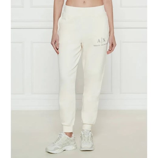 Armani Exchange Spodnie dresowe | Regular Fit ze sklepu Gomez Fashion Store w kategorii Spodnie damskie - zdjęcie 185011968