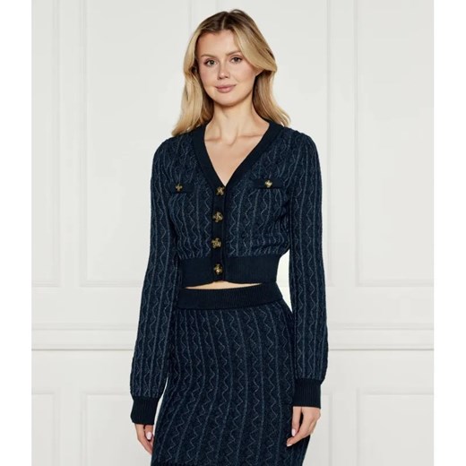 GUESS Kardigan TIFFANY | Cropped Fit ze sklepu Gomez Fashion Store w kategorii Swetry damskie - zdjęcie 185012017