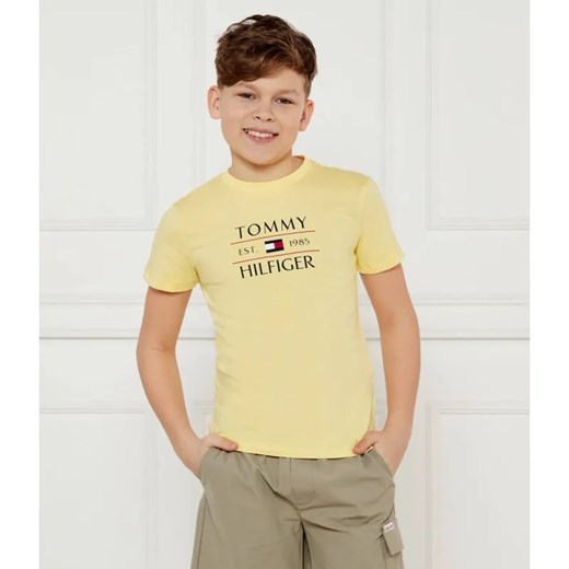 Tommy Hilfiger T-shirt | Regular Fit ze sklepu Gomez Fashion Store w kategorii T-shirty chłopięce - zdjęcie 185012035