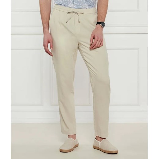 Guess Underwear  Lniane spodnie FLUID | Regular Fit ze sklepu Gomez Fashion Store w kategorii Spodnie męskie - zdjęcie 185012075