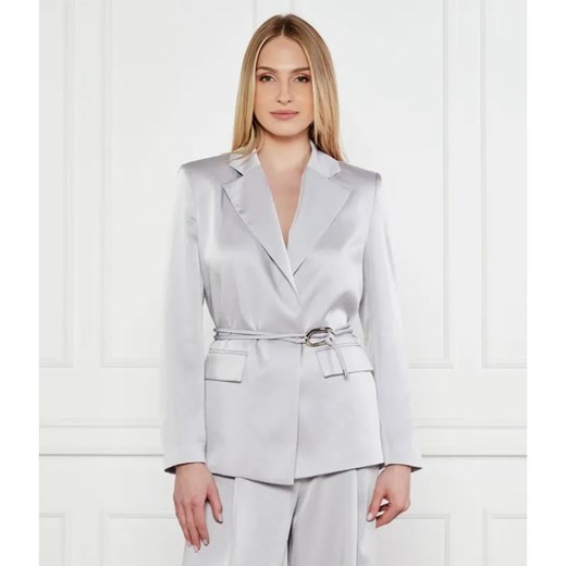 Liu Jo Satynowy żakiet | Regular Fit ze sklepu Gomez Fashion Store w kategorii Marynarki damskie - zdjęcie 185012155