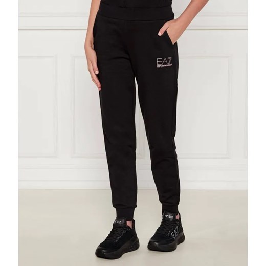 EA7 Spodnie dresowe | Regular Fit ze sklepu Gomez Fashion Store w kategorii Spodnie damskie - zdjęcie 185012287