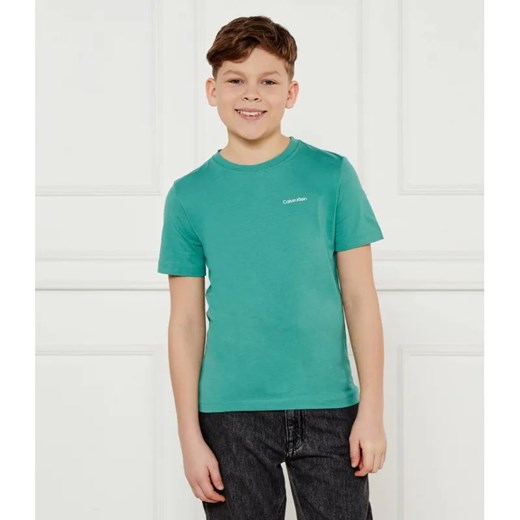 Calvin Klein Jeans T-shirt | Regular Fit ze sklepu Gomez Fashion Store w kategorii T-shirty chłopięce - zdjęcie 185012426