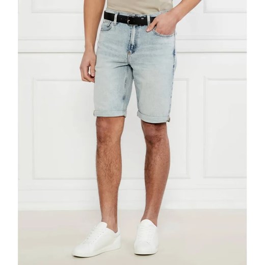 Calvin Klein Jeans Jeansowe szorty | Slim Fit ze sklepu Gomez Fashion Store w kategorii Spodenki męskie - zdjęcie 185012446