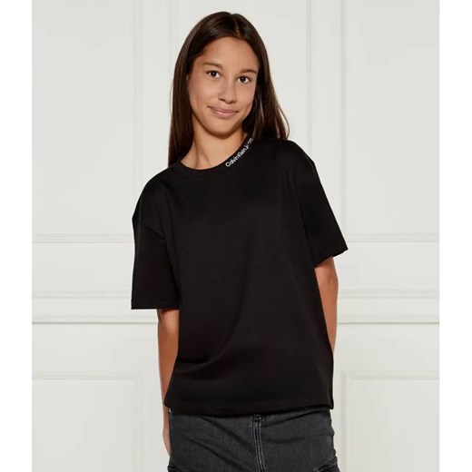 Calvin Klein Jeans T-shirt Intrasia | Relaxed fit ze sklepu Gomez Fashion Store w kategorii T-shirty chłopięce - zdjęcie 185012456