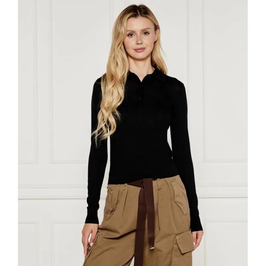 Pinko Wełniany sweter LIQUOROSO | Slim Fit ze sklepu Gomez Fashion Store w kategorii Swetry damskie - zdjęcie 185012458