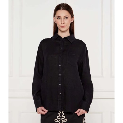 Gant Lniana koszula | Relaxed fit ze sklepu Gomez Fashion Store w kategorii Koszule damskie - zdjęcie 185012509
