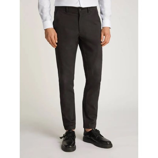 Calvin Klein Spodnie chino | Slim Fit | stretch ze sklepu Gomez Fashion Store w kategorii Spodnie męskie - zdjęcie 185012558