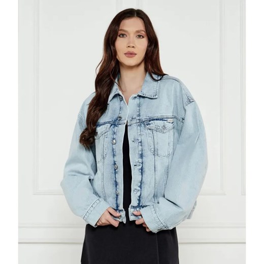 Calvin Klein Jeans Kurtka jeansowa | Loose fit ze sklepu Gomez Fashion Store w kategorii Kurtki damskie - zdjęcie 185012587