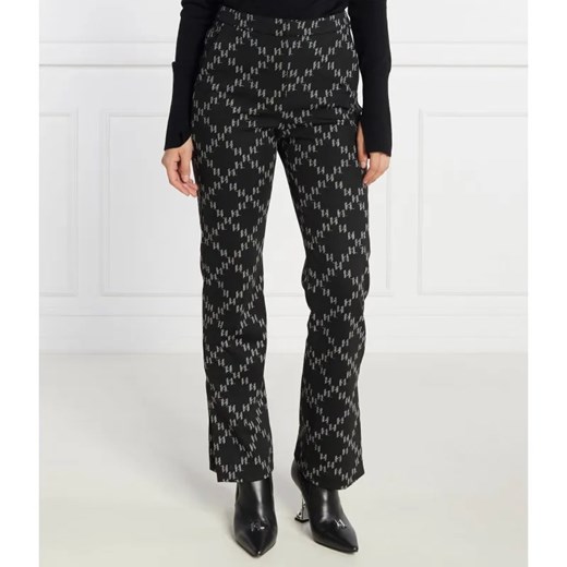 Karl Lagerfeld Spodnie punto | Regular Fit ze sklepu Gomez Fashion Store w kategorii Spodnie damskie - zdjęcie 185012675