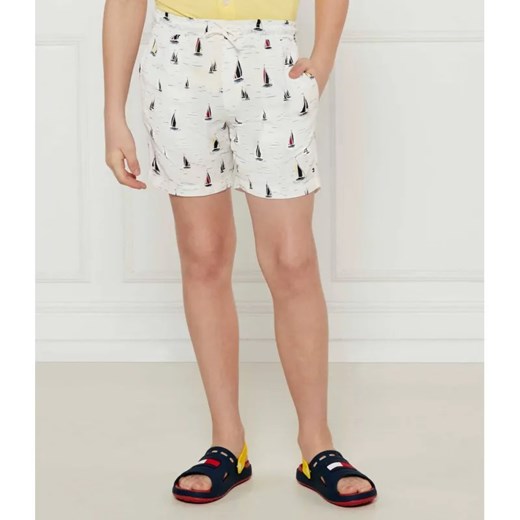 Tommy Hilfiger Lniane szorty | Regular Fit ze sklepu Gomez Fashion Store w kategorii Spodenki chłopięce - zdjęcie 185012696