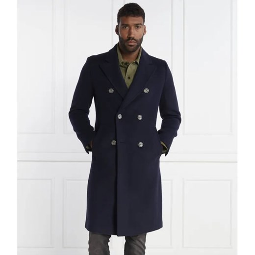 HUGO Wełniany płaszcz Miroy2341 ze sklepu Gomez Fashion Store w kategorii Płaszcze męskie - zdjęcie 185012705