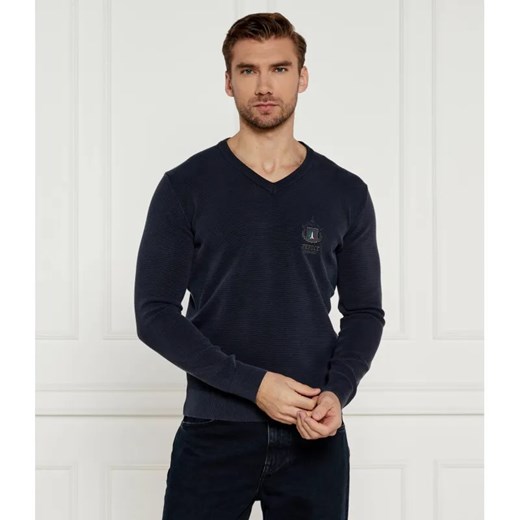 Aeronautica Militare Sweter | Regular Fit ze sklepu Gomez Fashion Store w kategorii Swetry męskie - zdjęcie 185012719