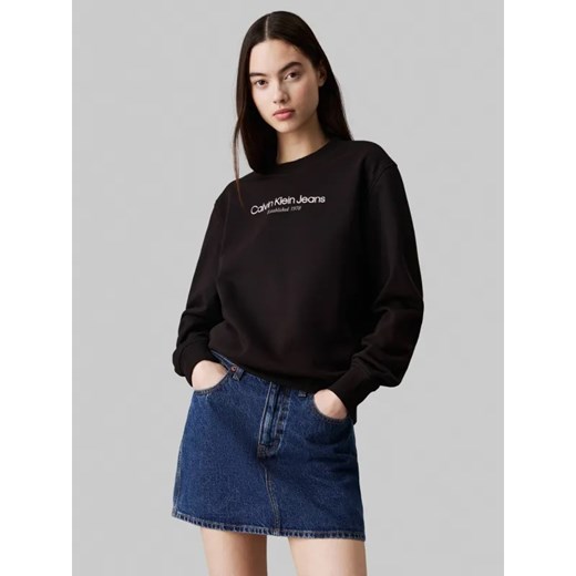 Calvin Klein Jeans Bluza INSTITUTIONAL | Regular Fit ze sklepu Gomez Fashion Store w kategorii Bluzy damskie - zdjęcie 185012738
