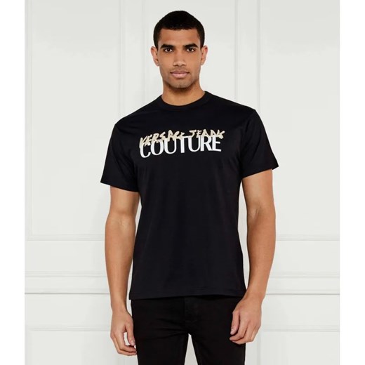 Versace Jeans Couture T-shirt | Regular Fit ze sklepu Gomez Fashion Store w kategorii T-shirty męskie - zdjęcie 185012799