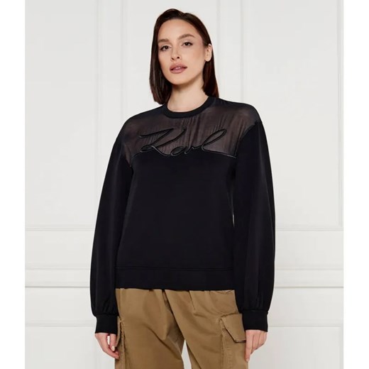 Karl Lagerfeld Bluza | Loose fit ze sklepu Gomez Fashion Store w kategorii Bluzy damskie - zdjęcie 185012825