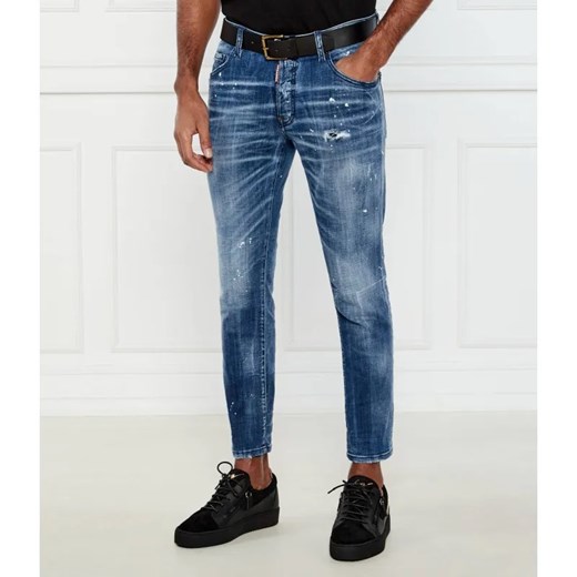 Dsquared2 Jeansy Skater Jean | Tapered fit ze sklepu Gomez Fashion Store w kategorii Jeansy męskie - zdjęcie 185012856