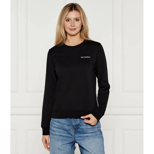 Karl Lagerfeld Bluza | Regular Fit ze sklepu Gomez Fashion Store w kategorii Bluzy damskie - zdjęcie 185012976