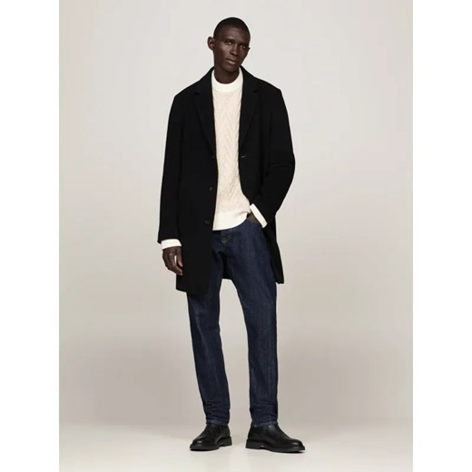 Tommy Hilfiger Wełniany płaszcz ze sklepu Gomez Fashion Store w kategorii Płaszcze męskie - zdjęcie 185013067