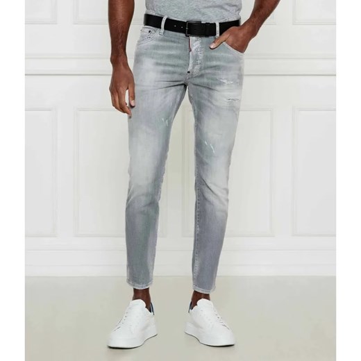 Dsquared2 Jeansy Skater Jean | Tapered fit ze sklepu Gomez Fashion Store w kategorii Jeansy męskie - zdjęcie 185013159