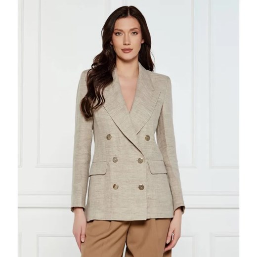 Marella Lniana marynarka ALFA | Regular Fit Marella 36 promocja Gomez Fashion Store