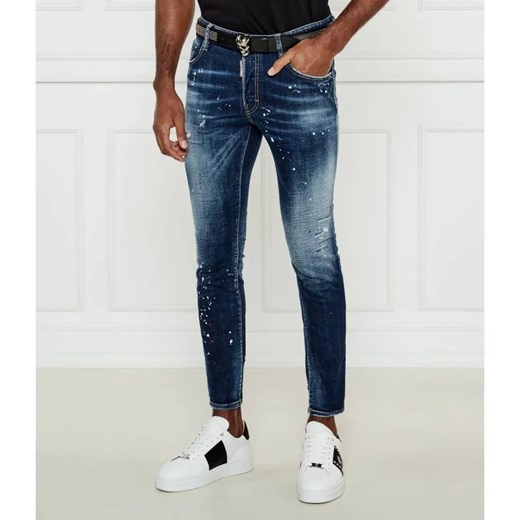 Dsquared2 Jeansy SUPER TWINKY JEAN | Slim Fit ze sklepu Gomez Fashion Store w kategorii Jeansy męskie - zdjęcie 185013319