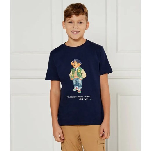 POLO RALPH LAUREN T-shirt | Regular Fit ze sklepu Gomez Fashion Store w kategorii T-shirty chłopięce - zdjęcie 185013326